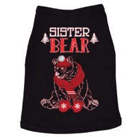 Sister Bear Christmas Santa Family Matching Pajamas Doggie Tank