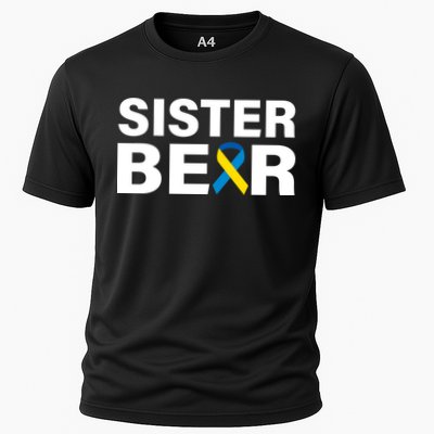 Sister Bear Down Syndrome Awareness Performance Shirt