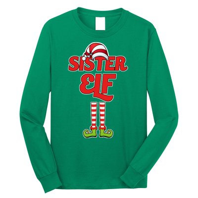 Sister Elf Christmas Long Sleeve Shirt