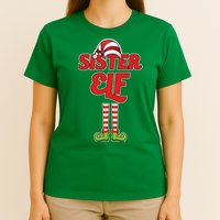 Sister Elf Christmas T-Shirt