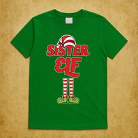 Sister Elf Christmas T-Shirt