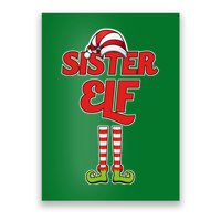 Sister Elf Christmas Poster