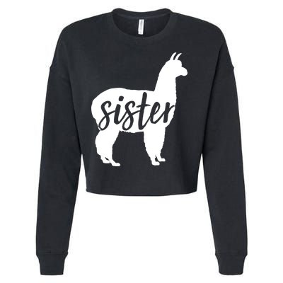 Sister Lama Cropped Pullover Crew