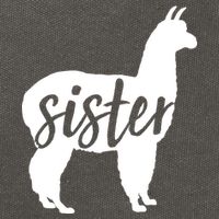 Sister Lama Cotton Canvas Backpack