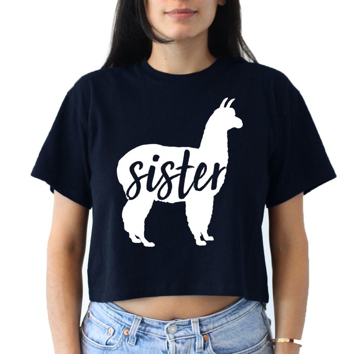 Sister Lama Women's Crop Top Tee