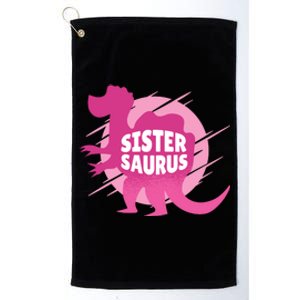 Sister Saurus Platinum Collection Golf Towel