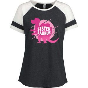 Sister Saurus Enza Ladies Jersey Colorblock Tee