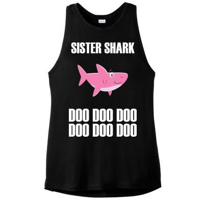 Sister Shark Doo Ladies PosiCharge Tri-Blend Wicking Tank