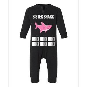 Sister Shark Doo Infant Fleece One Piece