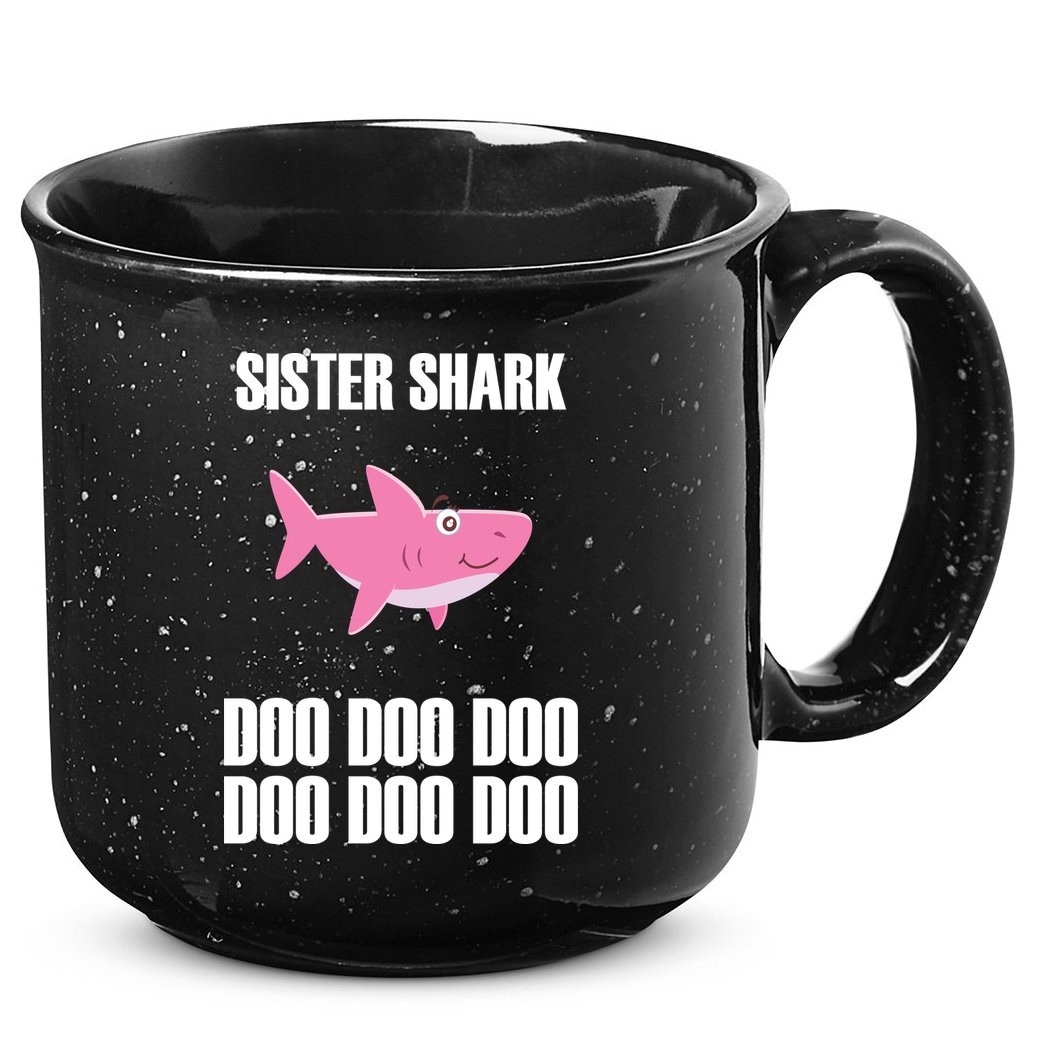 Sister Shark Doo 15oz Campfire Ceramic Mug