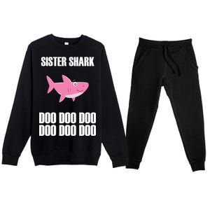 Sister Shark Doo Premium Crewneck Sweatsuit Set