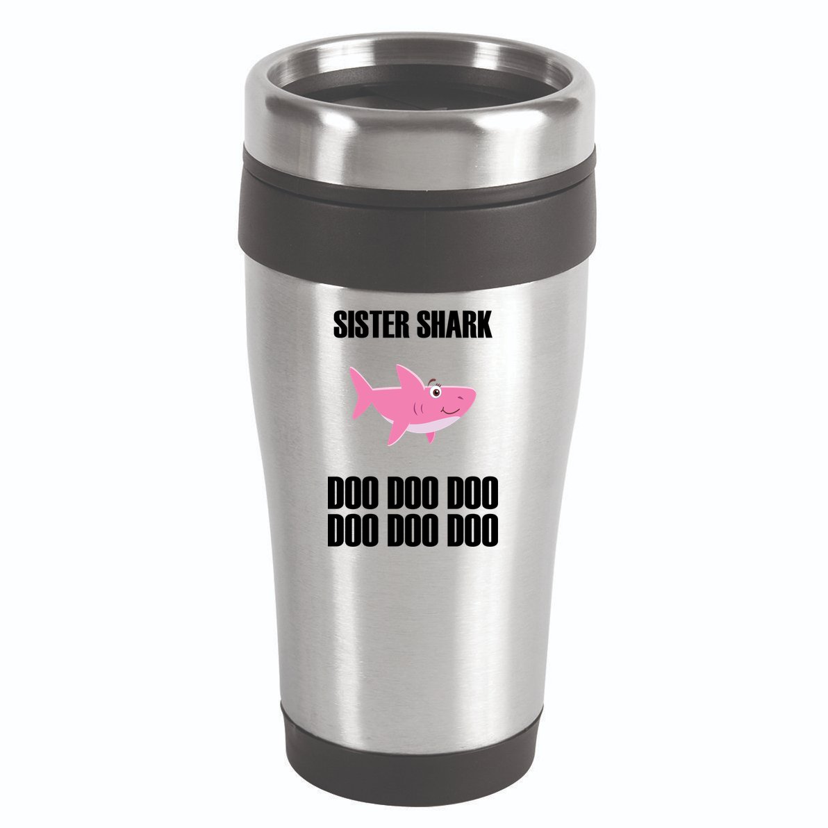 Sister Shark Doo 16oz Travel Tumbler