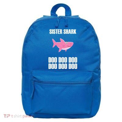 Sister Shark Doo 16 in Basic Backpack