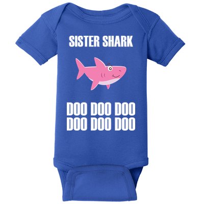 Sister Shark Doo Baby Bodysuit
