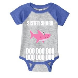 Sister Shark Doo Infant Baby Jersey Bodysuit