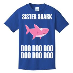 Sister Shark Doo Kids T-Shirt