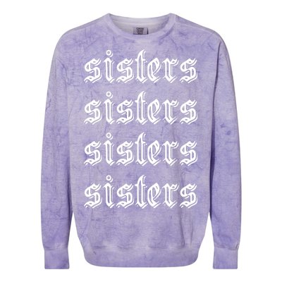 Sisters James Sisters Colorblast Crewneck Sweatshirt