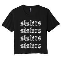Sisters James Sisters Women's Crop Top Tee