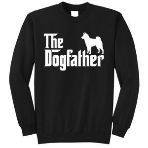 Shiba Inu The Dogfather Dog Dad Papa Sweatshirt