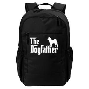 Shiba Inu The Dogfather Dog Dad Papa Daily Commute Backpack