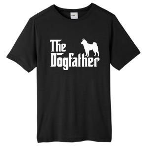 Shiba Inu The Dogfather Dog Dad Papa Tall Fusion ChromaSoft Performance T-Shirt