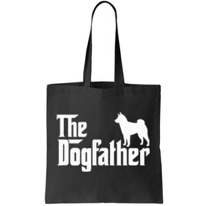 Shiba Inu The Dogfather Dog Dad Papa Tote Bag