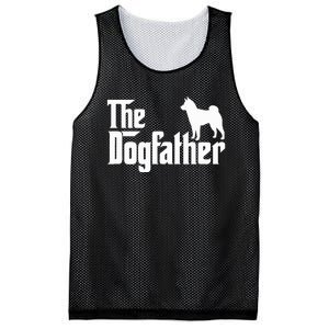 Shiba Inu The Dogfather Dog Dad Papa Mesh Reversible Basketball Jersey Tank