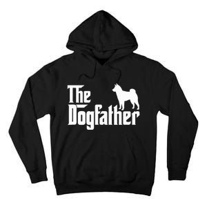 Shiba Inu The Dogfather Dog Dad Papa Tall Hoodie