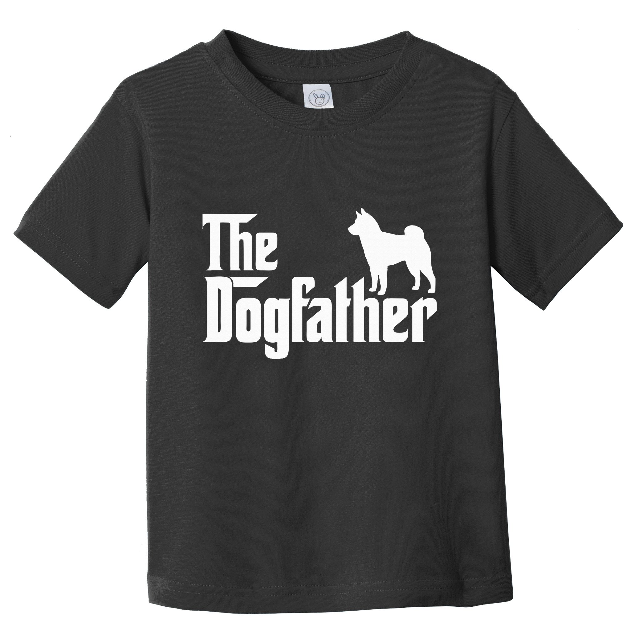 Shiba Inu The Dogfather Dog Dad Papa Toddler T-Shirt