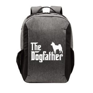 Shiba Inu The Dogfather Dog Dad Papa Vector Backpack