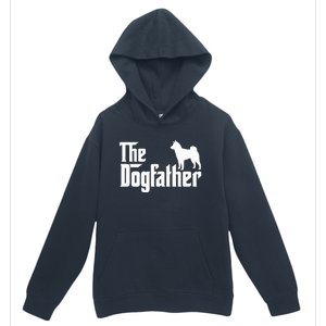 Shiba Inu The Dogfather Dog Dad Papa Urban Pullover Hoodie