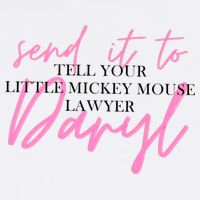 Send It To Daryl Mousepad