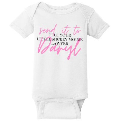 Send It To Daryl Baby Bodysuit