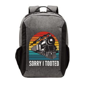 Sorry I Tooted, Funny Train Lovers, Funny Locomotive & Train Vector Backpack