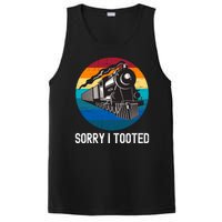 Sorry I Tooted, Funny Train Lovers Funny Locomotive & Train PosiCharge Competitor Tank