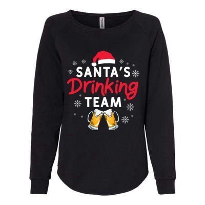 Santa's Ing Team Holiday Ing Lover Xmas Party Gift Womens California Wash Sweatshirt