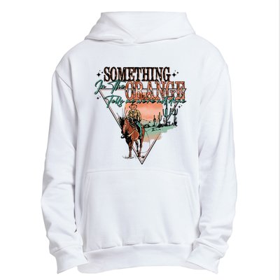 Something In The Orange Tells Me WeRe Not Done Urban Pullover Hoodie