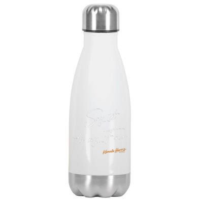 Say It To My Face Kamala Harris Debate Stainless Steel Insulated Water Bottle