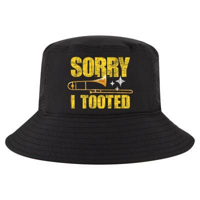 Sorry I Tooted Trombone Trombonist Music Brass Wind Player Cool Comfort Performance Bucket Hat