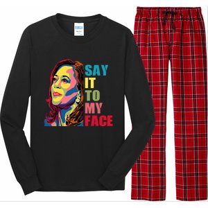 Say It To My Face Long Sleeve Pajama Set