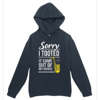 Sorry I Tooted Brass Saxophonist Saxist Sax Saxophone Urban Pullover Hoodie