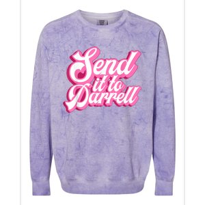 Send It To Darrell Colorblast Crewneck Sweatshirt