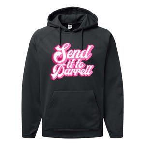 Send It To Darrell Performance Fleece Hoodie