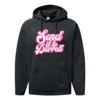 Send It To Darrell Performance Fleece Hoodie