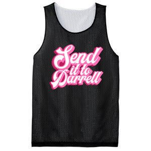 Send It To Darrell Mesh Reversible Basketball Jersey Tank