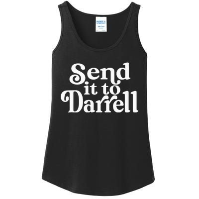 Send it to Darrell Funny Quote Darrell Send it to Daryl Ladies Essential Tank