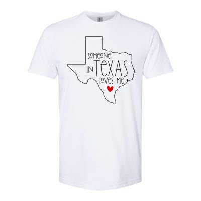 Someone In Texas Loves Me Softstyle CVC T-Shirt