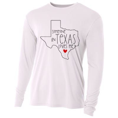 Someone In Texas Loves Me Cooling Performance Long Sleeve Crew