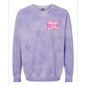 Send It To Darrell Colorblast Crewneck Sweatshirt