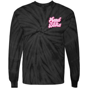 Send It To Darrell Tie-Dye Long Sleeve Shirt